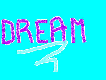Live the Dream, blue, purple, abstract, dream HD wallpaper