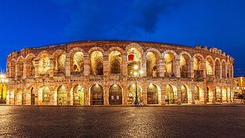 Arena Di Verona, Summer 2021, TV show tribute, Vibrant atmosphere HD wallpaper