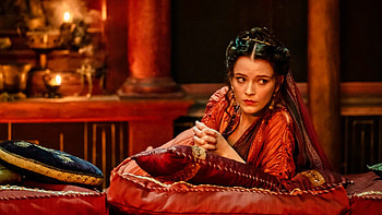 Domina, roman, cushion, woman HD wallpaper