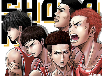 Hanamichi Sakuragi, Akagi Takenori, Anime, Slam Dunk HD wallpaper