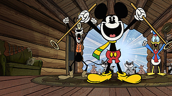 The Wonderful Winter of Mickey Mouse, Mickey Mouse HD wallpaper