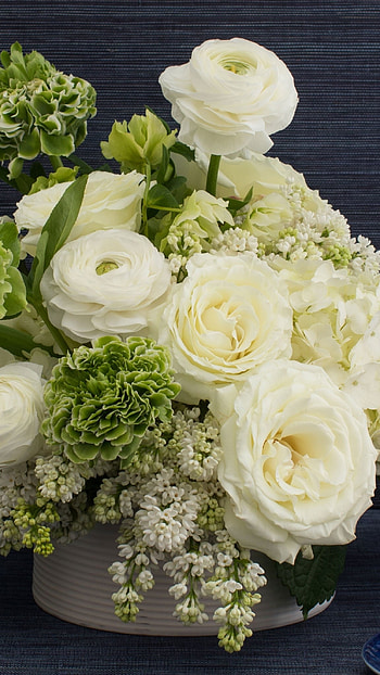White Flowers, Beautiful Flowers HD phone wallpaper