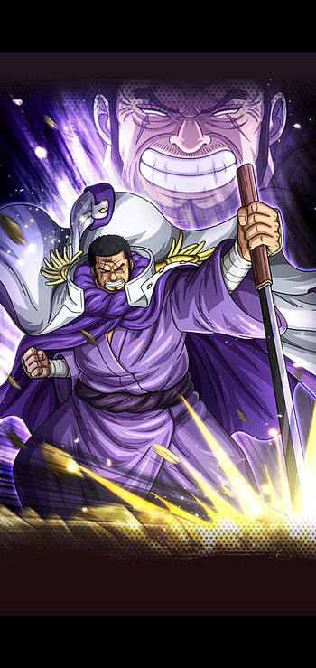 Fujitora, blind, Sword, Japan, anime, Gravity, One piece HD phone wallpaper