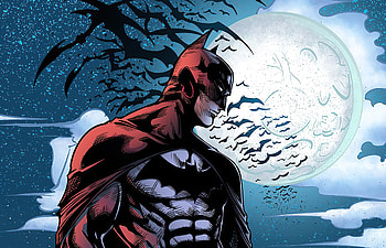 Comics hero, CD, bats and Batman HD wallpaper
