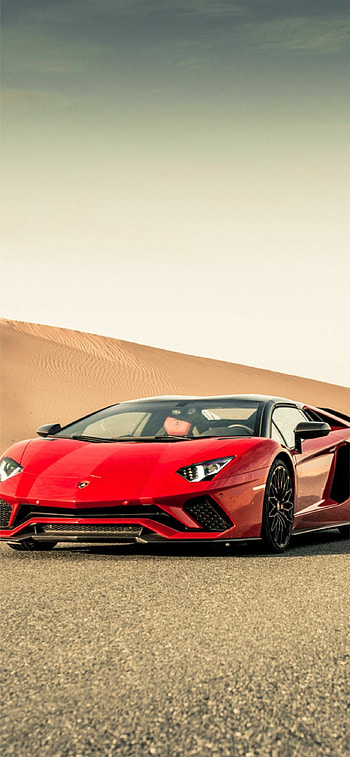 Lamborghini Auto, Aventador S model, High-definition HD phone wallpaper