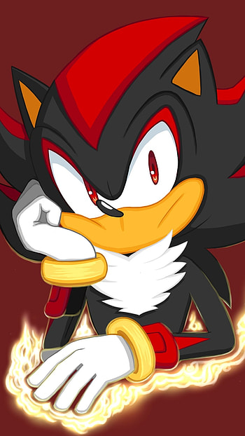 Shadow The Hedgehog, Art, Painting HD phone wallpaper