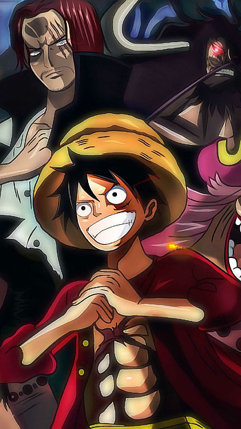 One Piece, , Luffy and crew, Dynamic visuals HD phone wallpaper