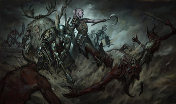 video game, Diablo IV HD wallpaper