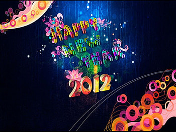 Happy New Year 2012, 2012, year, happy, new HD wallpaper