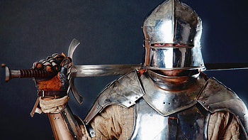 Knight armor, Sword HD wallpaper