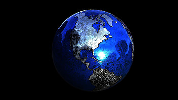 3D, Ball, Planet, Globe HD wallpaper
