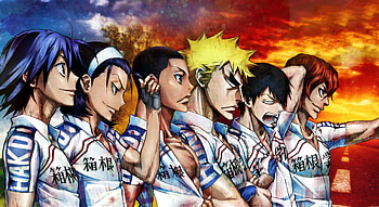 Yowamushi Pedal anime, Passionate cycling, High school rivalry, Competitive spirit HD wallpaper