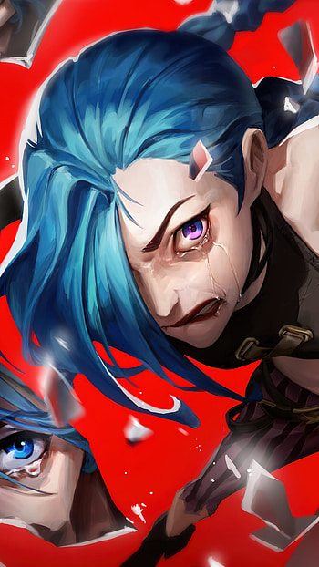 Jinx 2, Netflix, Arcane, League of legend HD phone wallpaper