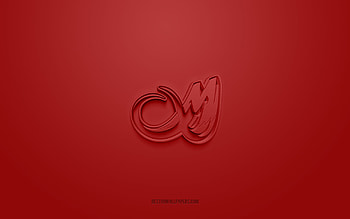 Colorado Mammoth, creative 3D logo, burgundy background, National Lacrosse League, 3d emblem, American box lacrosse team, NLL, Colorado, USA, 3d art, lacrosse, Colorado Mammoth 3d logo HD wallpaper
