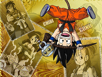 Chibi Goku, goku, chibi, memories HD wallpaper