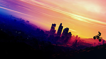 Grand Theft Auto 5, Los Santos, , Shooter szene HD wallpaper