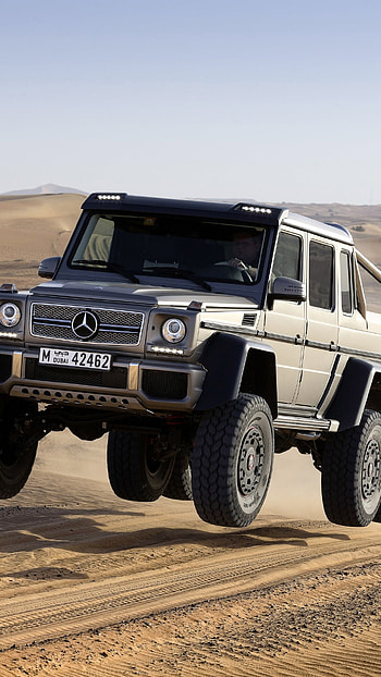 Mercedes-Benz G 63 AMG 6×6, Off-road Driving HD phone wallpaper