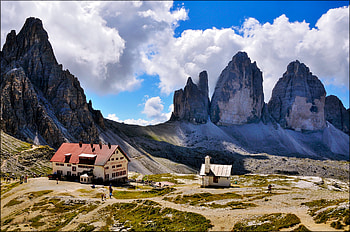 Countryside, Mountains, , Mountain, House, Italy, Landscape HD wallpaper