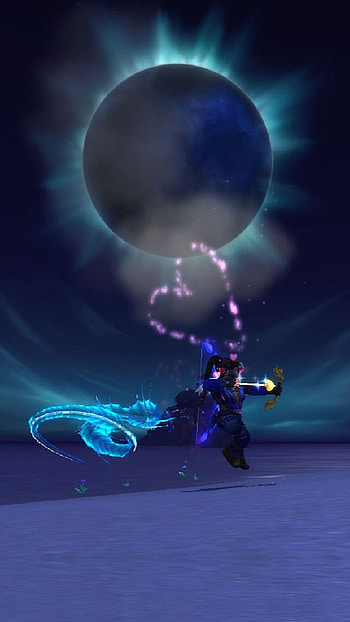 Pandaren Hunter, Serpent, World of Warcraft, Game, Azeroth, Beastmaster, Moon, Hearthstone, Horde, MMO, WoW, Blizzard HD phone wallpaper