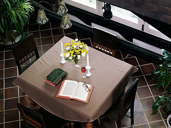 Miscellanea, Miscellaneous, Table, Furniture, Cafe, Café, Tablecloth HD wallpaper