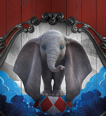 Dumbo, cute, baby elephant, 2019 movie HD phone wallpaper