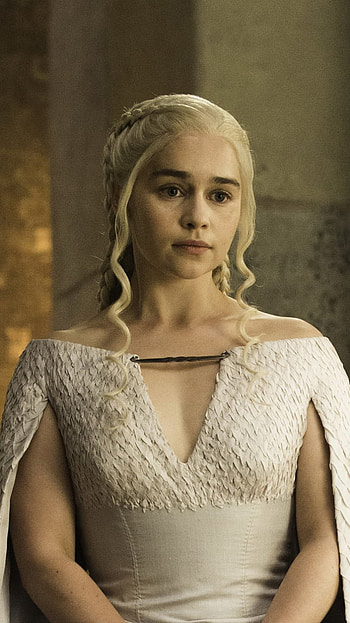Daenerys Targaryen, Emilia Clarke, TV Show, Game Of Thrones HD phone wallpaper
