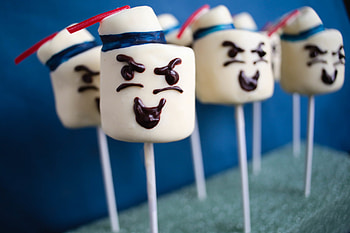 Stay puft marshmallow pops, Sugared nerd HD wallpaper