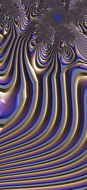 Squiggles, fractal, digitalart HD phone wallpaper