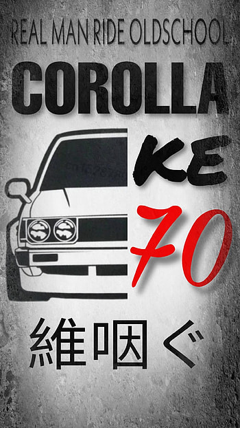 Toyota Corolla Ke70, automotive_design, motor_vehicle HD phone wallpaper