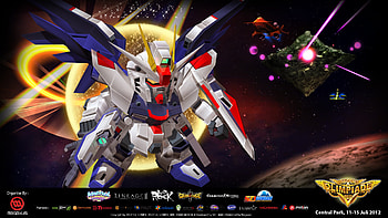 SD Gundam Capsule Fighter HD wallpaper