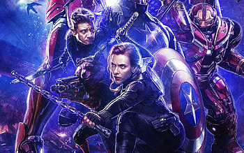 Avengers Endgame, Black Widow, Rocket Raccoon HD wallpaper