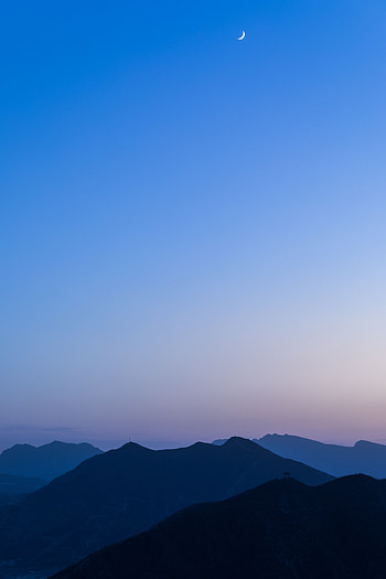 Nature, Sky, Mountains, Horizon HD phone wallpaper
