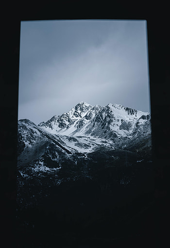 Nature, Mountains, Snow, Rocks, Vertex, Tops HD phone wallpaper
