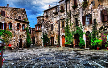 Piti, oil, tuscany, ri, house HD wallpaper