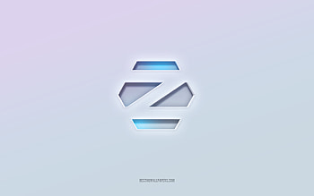Zorin OS logo, cut out 3d text, white background, Zorin OS 3d logo, Zorin OS emblem, Zorin OS, embossed logo, Zorin OS 3d emblem HD wallpaper