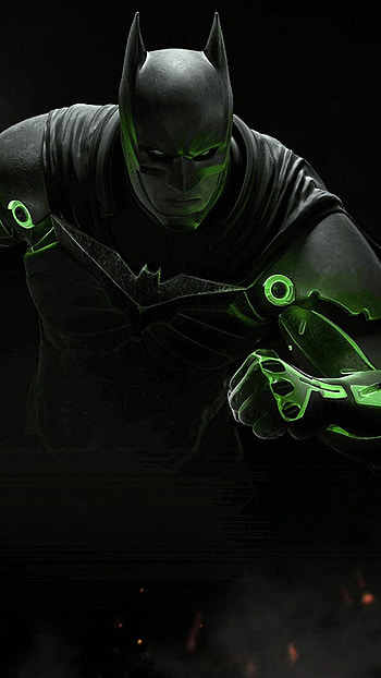 Injustice 2 PS games, , Batman in action, Gaming excitement HD phone wallpaper
