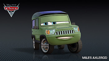 All Cars Characters | Miles Axelrod, Nigel Gearsley Drive Into Cars 2 HD wallpaper