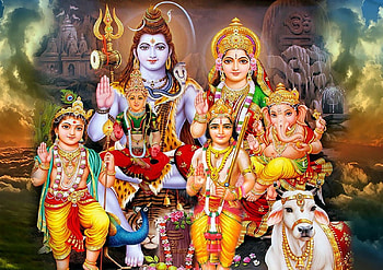 full size Shiv Parivar . Shiv Parivar, Cute Shiva HD wallpaper