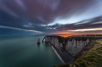 Early Morning Cliff , morning, cliff, nature HD wallpaper