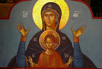Mother of God, Baby, Mary, Virgin, Jesus HD wallpaper