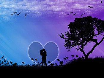 real love 1152x864 . jpg, blue, purple, real, love, romance HD wallpaper