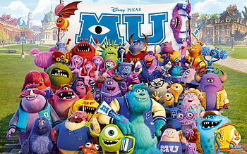 Monsters University, Pixar HD wallpaper