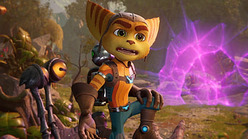 Ratchet and Clank, Rift Apart , PlayStation universe, Gaming HD wallpaper