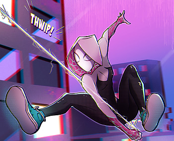Gwen Stacy, Gwen Stacy, movie, Spider-Man: Across the Spider-Verse HD wallpaper