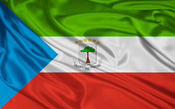 Equatorial Guinea, Flag, Afrique , Travels HD wallpaper