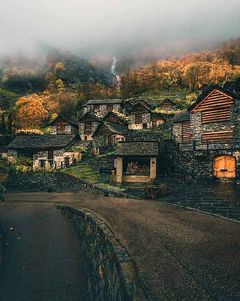 Ticino Switzerland, atmosphere, sky HD phone wallpaper