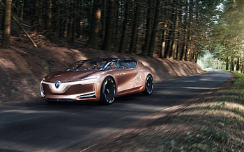 Renault Symbioz, Renault, fun, car, cool, forest, Symbioz HD wallpaper