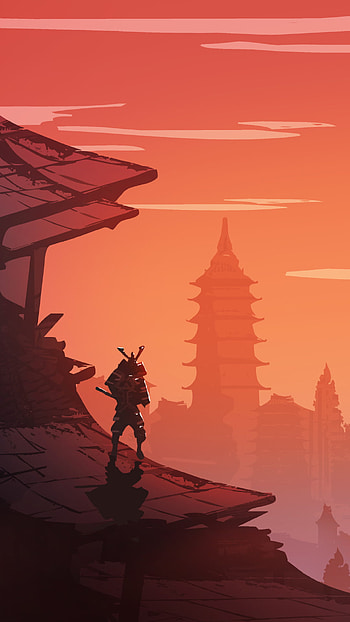 Samurai Jack - Cave HD phone wallpaper