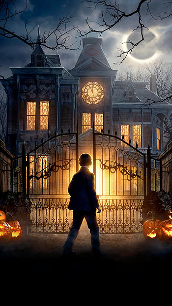 The House with a Clock in Its Walls (2022) movie HD phone wallpaper