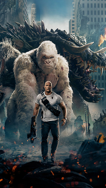 Rampage, Movie, Posters, Thrilling HD phone wallpaper